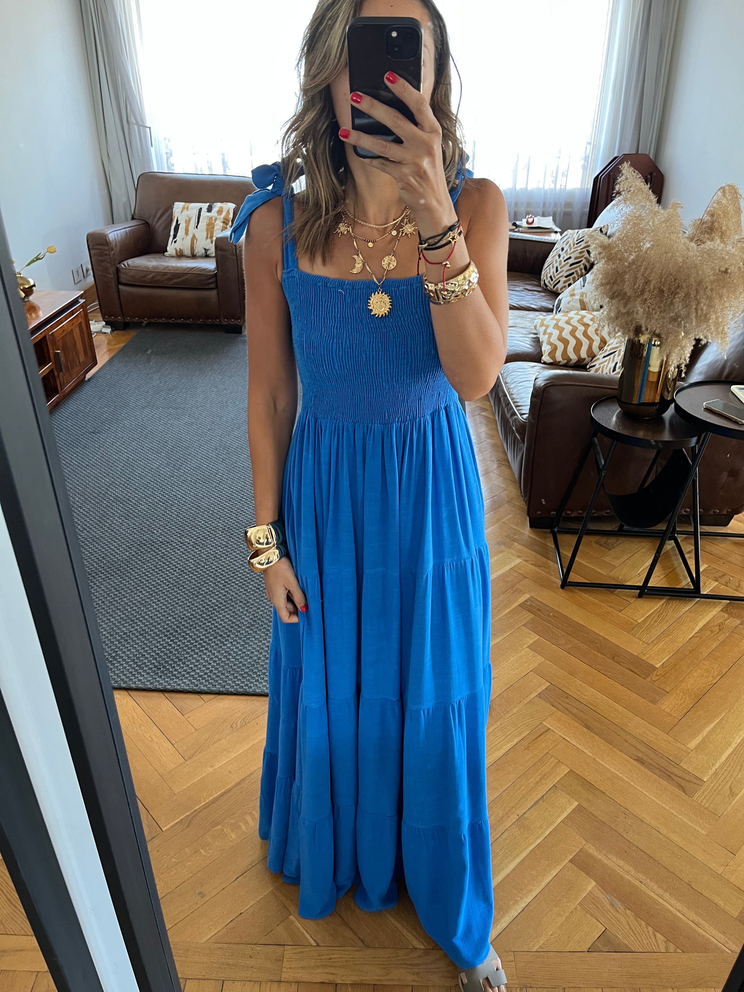 Blue Gypsy Dress