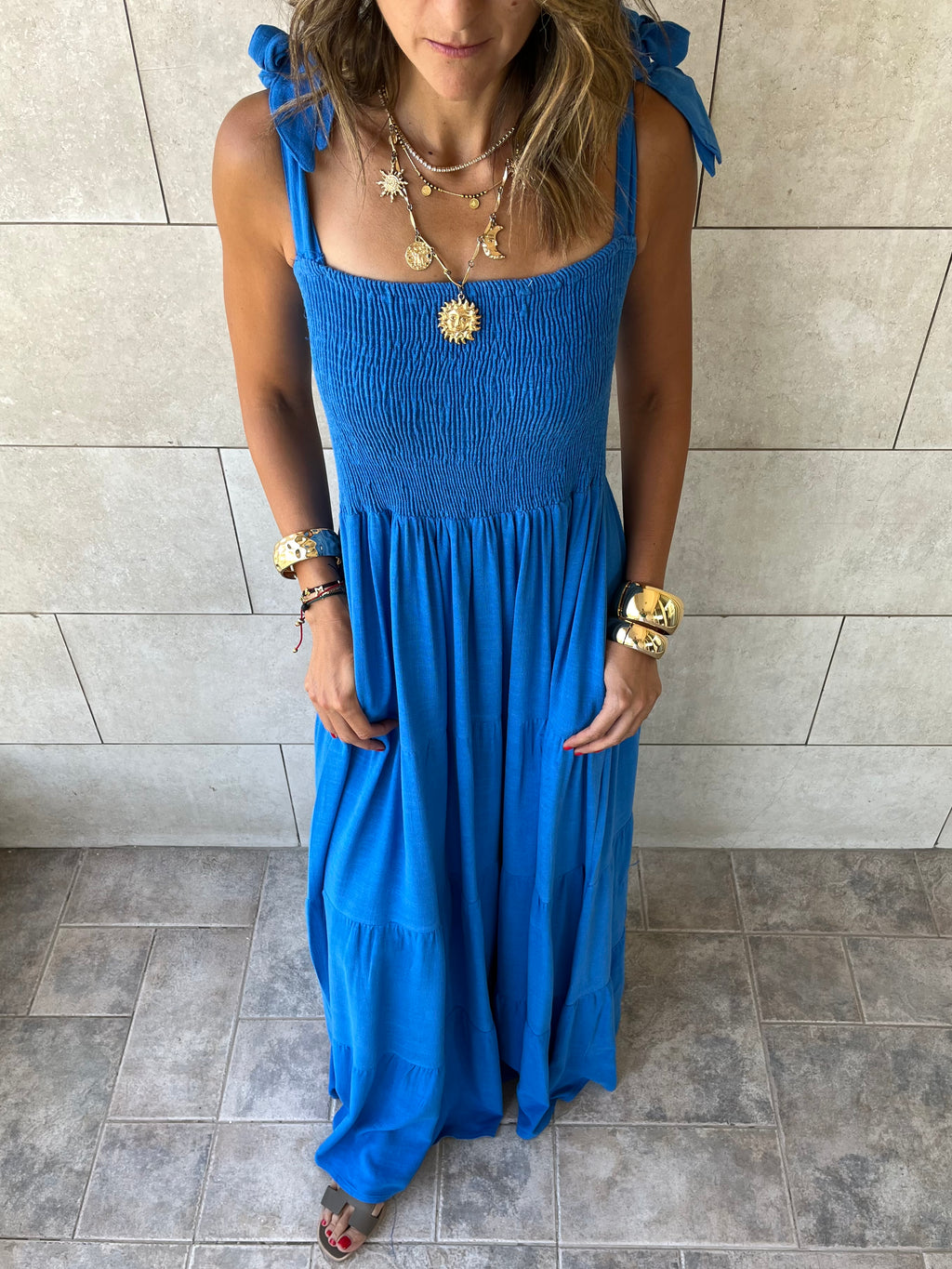 Blue Gypsy Dress