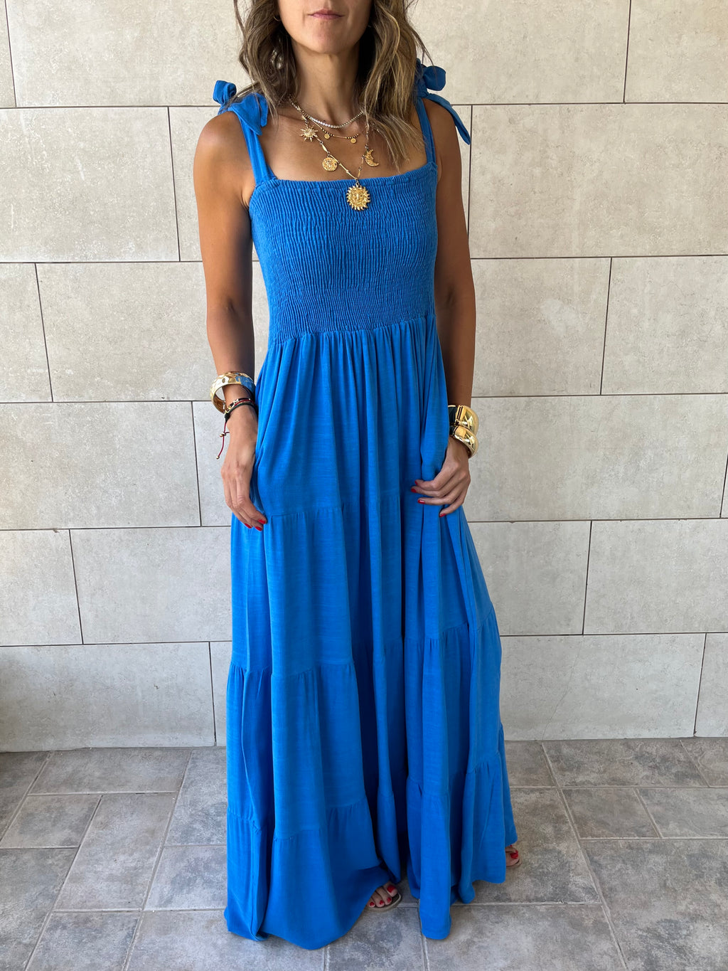 Blue Gypsy Dress