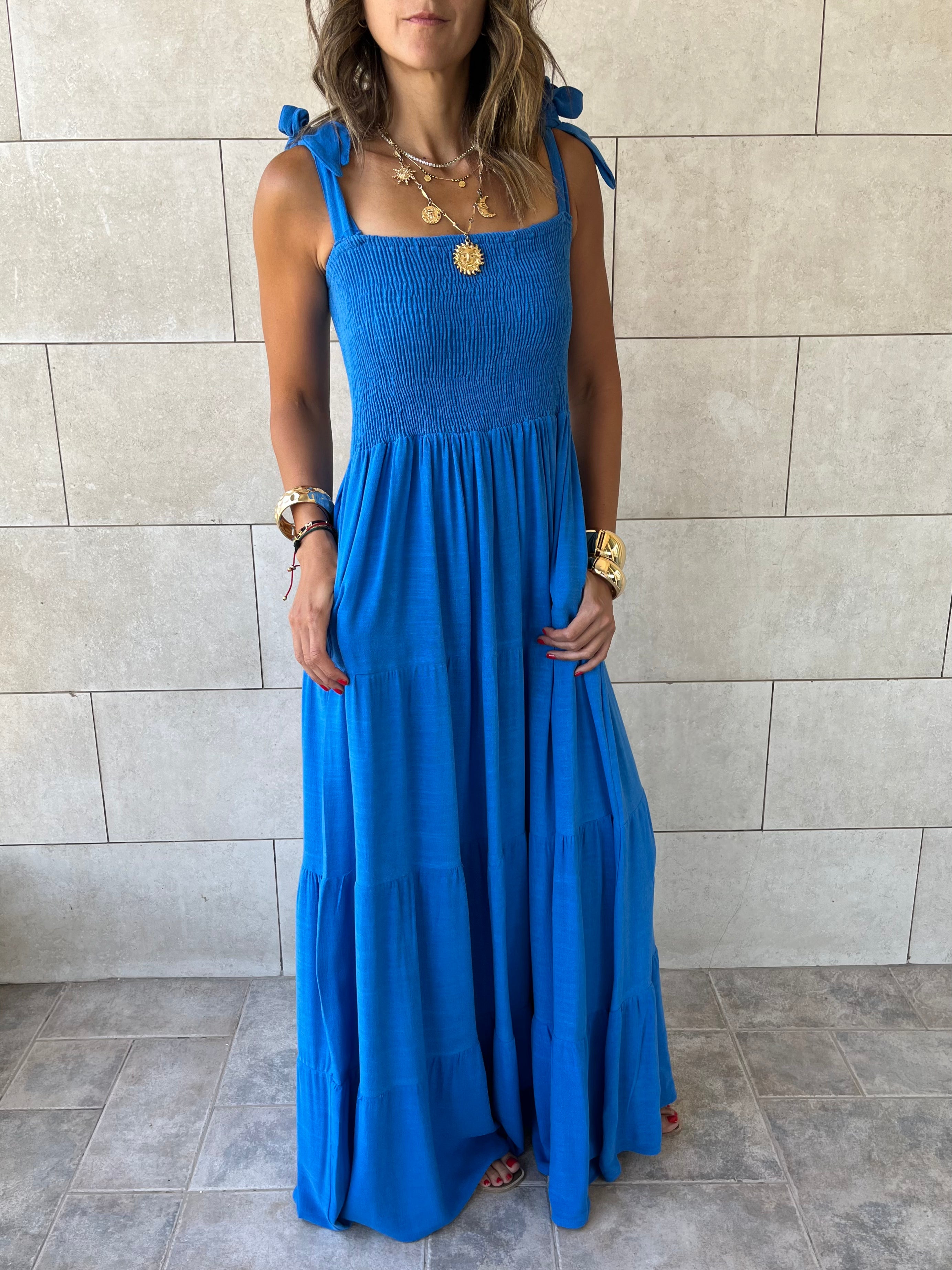 Blue Gypsy Dress