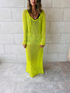 Lime Its About Crochet Coverup