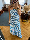 Blue Hawaiian Breeze Dress
