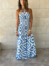 Blue Hawaiian Breeze Dress