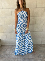 Blue Hawaiian Breeze Dress