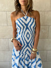 Blue Hawaiian Breeze Dress