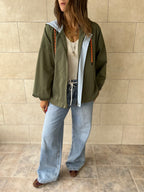 Olive Light Weight Hit The Town Jacket