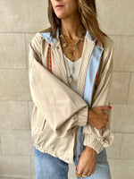 Beige Light Weight Hit The Town Jacket