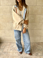 Beige Light Weight Hit The Town Jacket