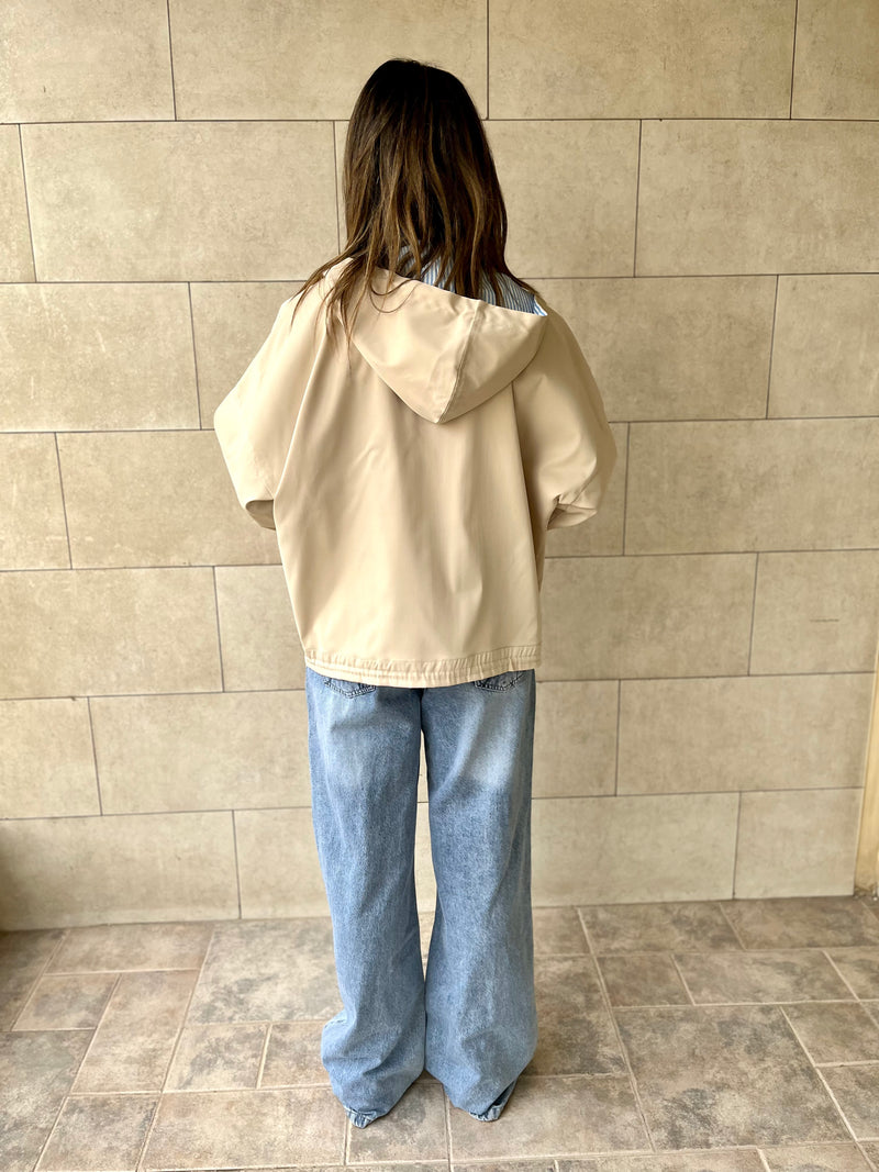 Beige Light Weight Hit The Town Jacket