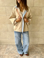 Beige Light Weight Hit The Town Jacket