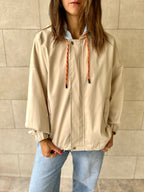 Beige Light Weight Hit The Town Jacket
