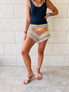 Colors Crochet Shorts