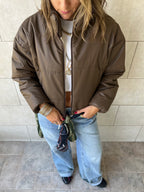 Brown Puffer Jacket