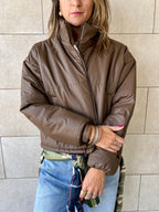 Brown Puffer Jacket