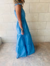 Blue Picnic Table Dress