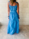 Blue Picnic Table Dress