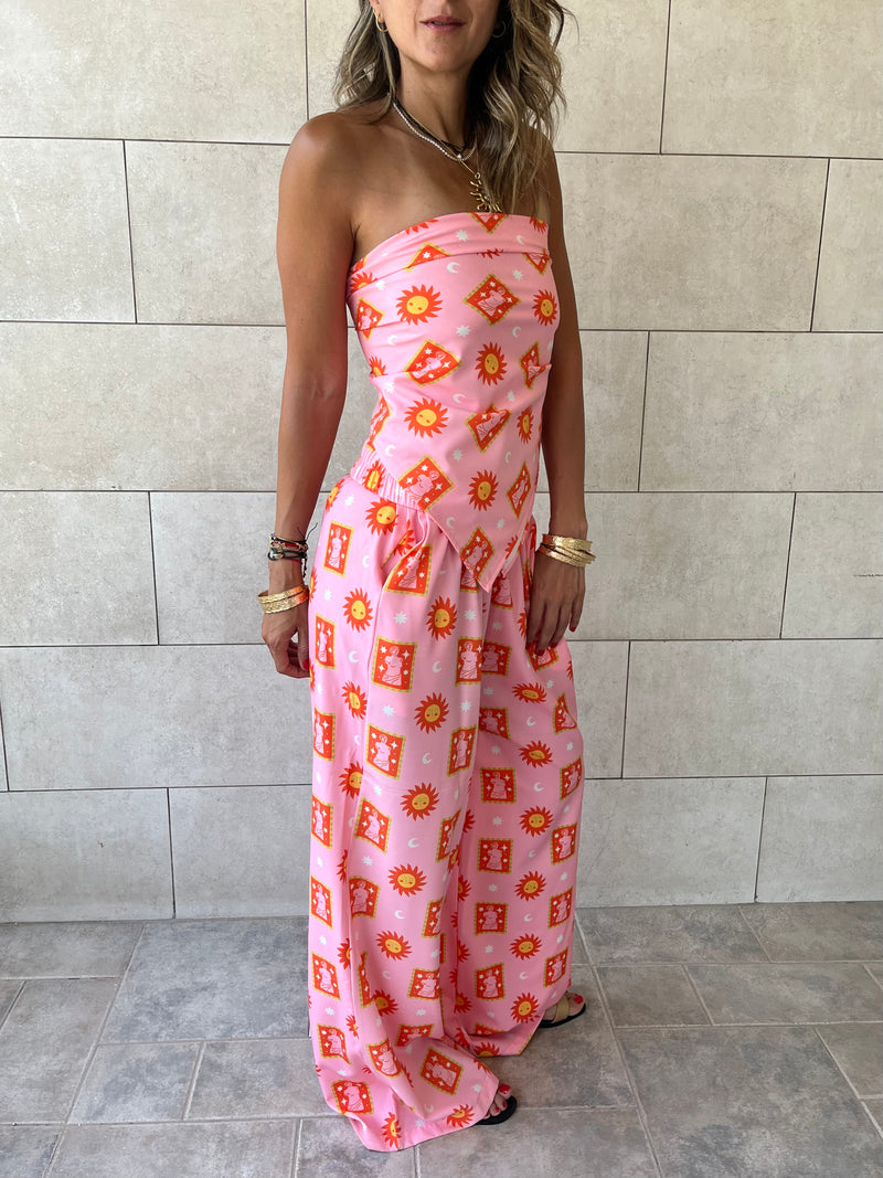 Sunset Printed Pants