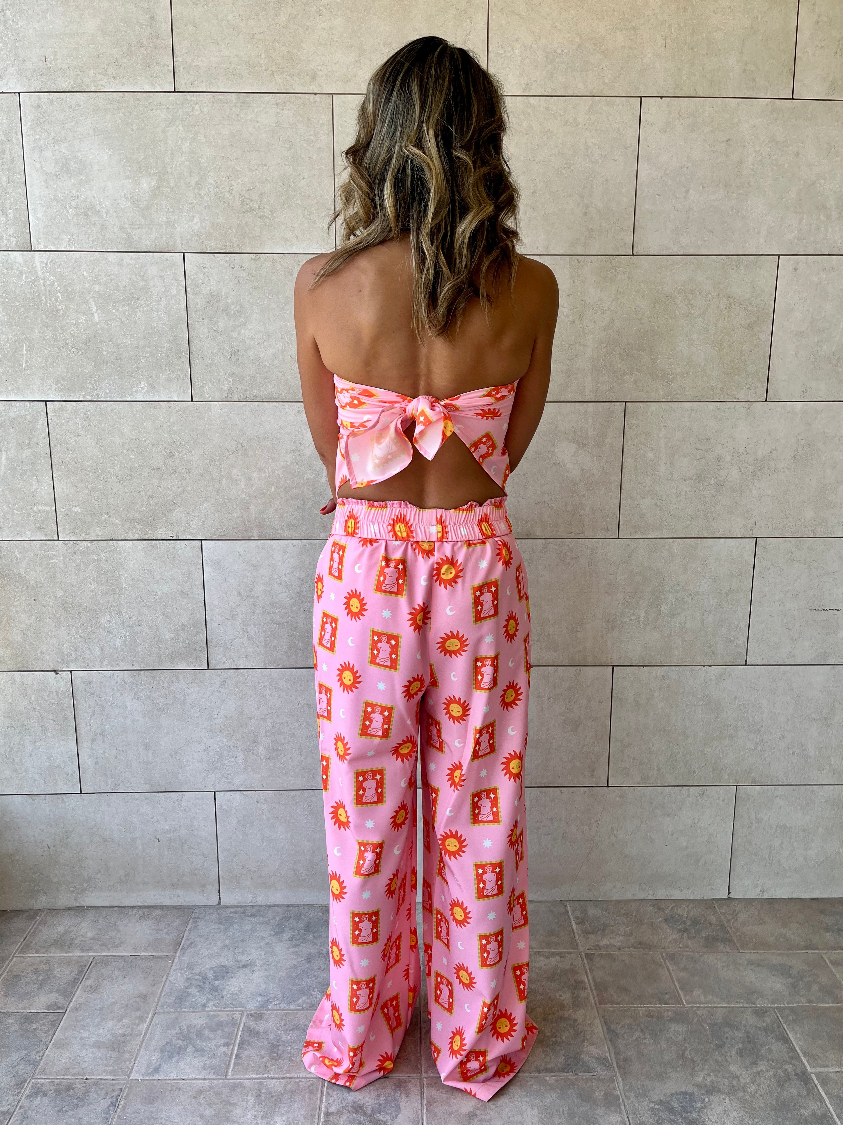 Sunset Printed Pants