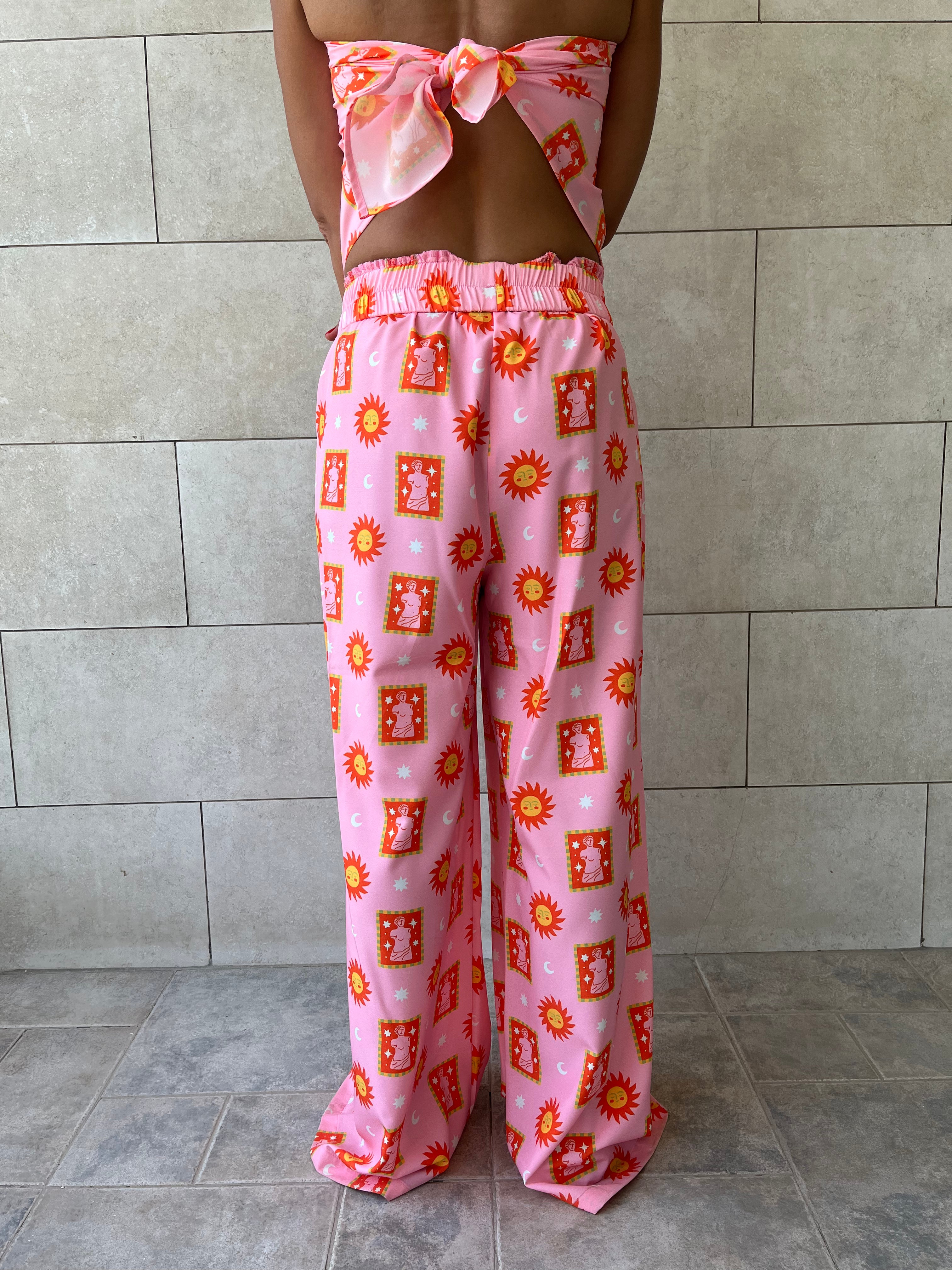 Sunset Printed Pants
