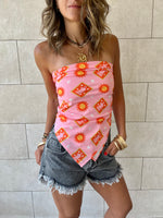 Sunset Printed Bandeau