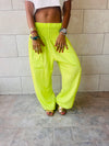 Lime Bohos Pants