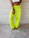 Lime Bohos Pants