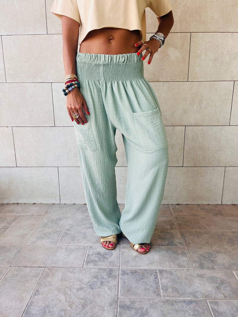 Mint Bohos Pants