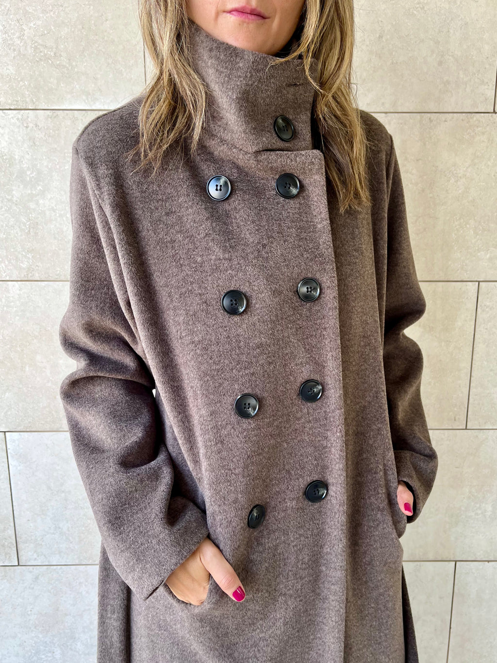Cafe Belted Coat