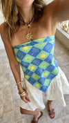 Midnight Printed Bandeau