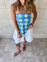 Midnight Printed Bandeau