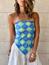 Midnight Printed Bandeau