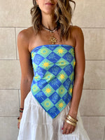 Midnight Printed Bandeau