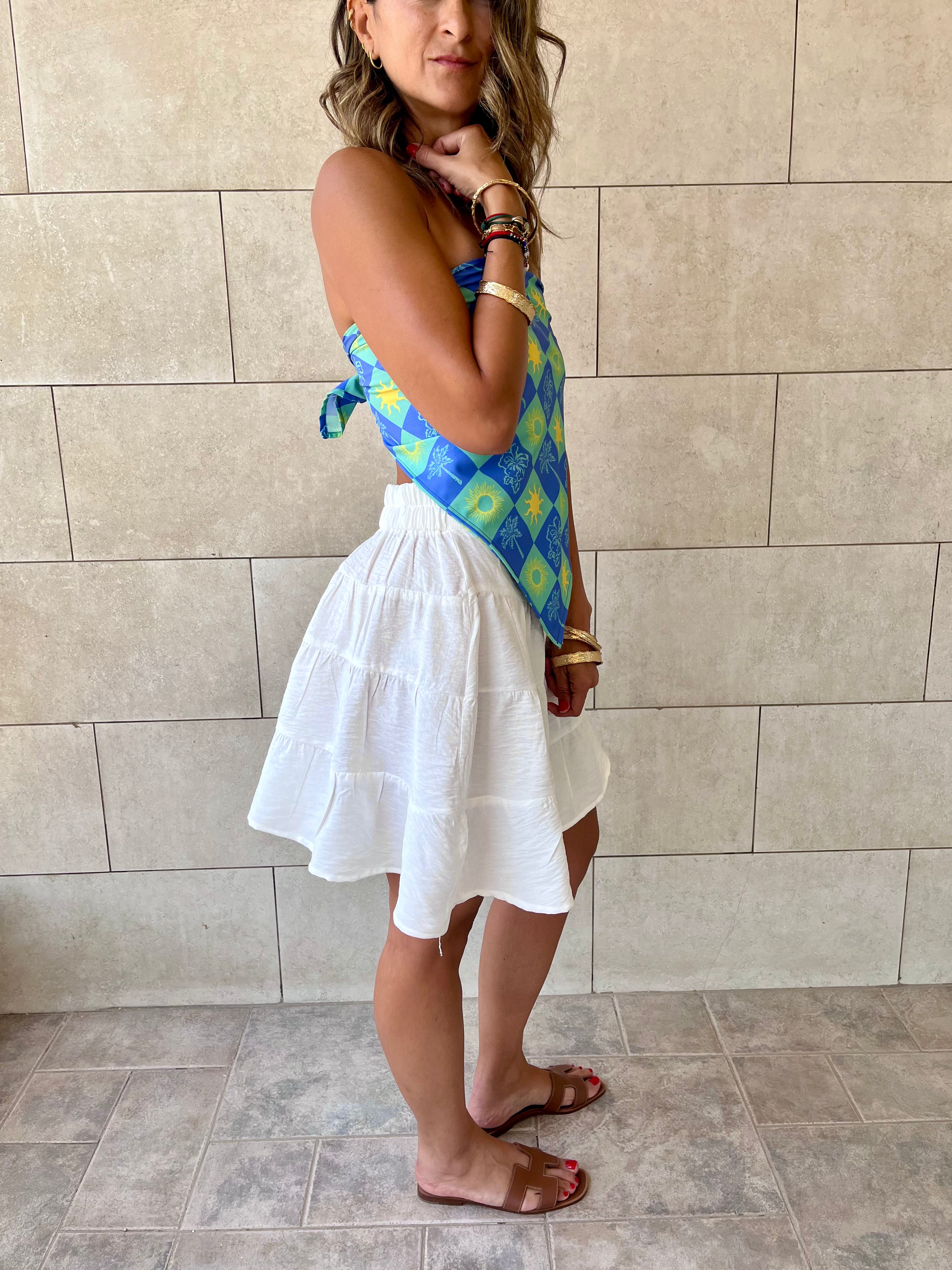 Midnight Printed Bandeau