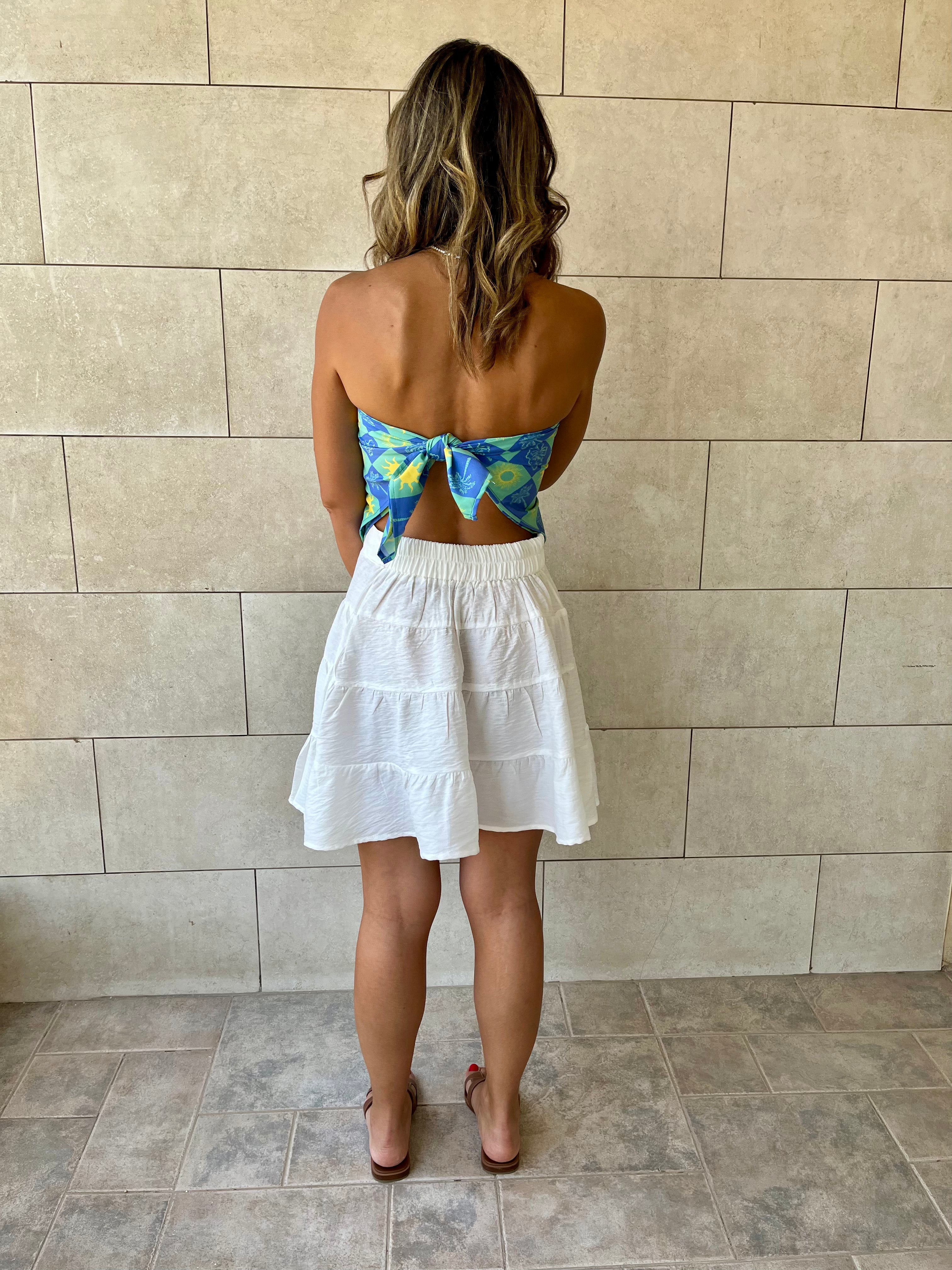 Midnight Printed Bandeau