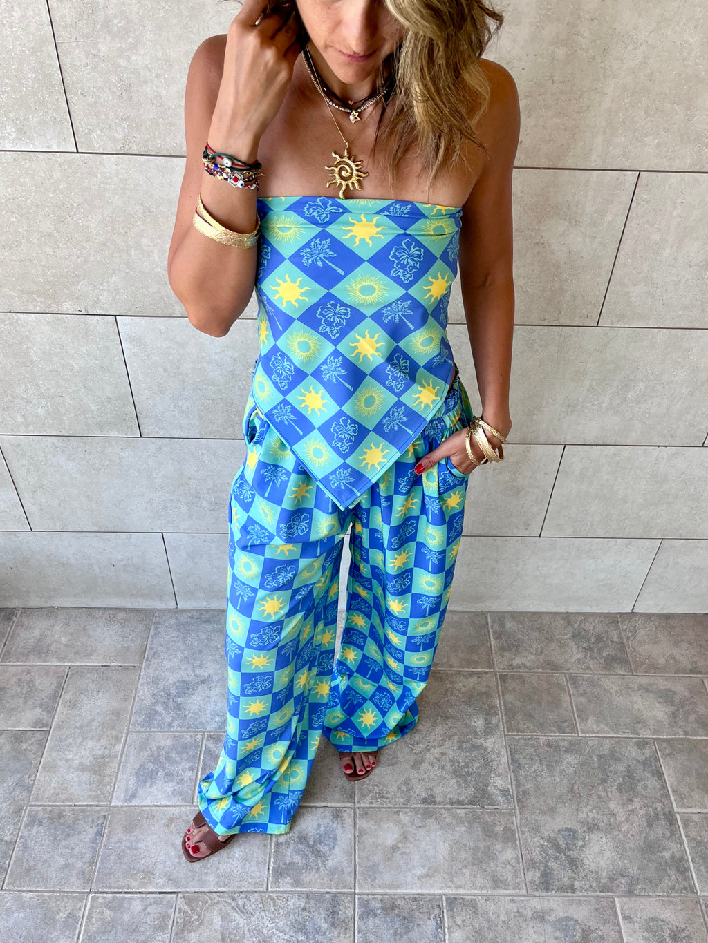 Midnight Printed Pants