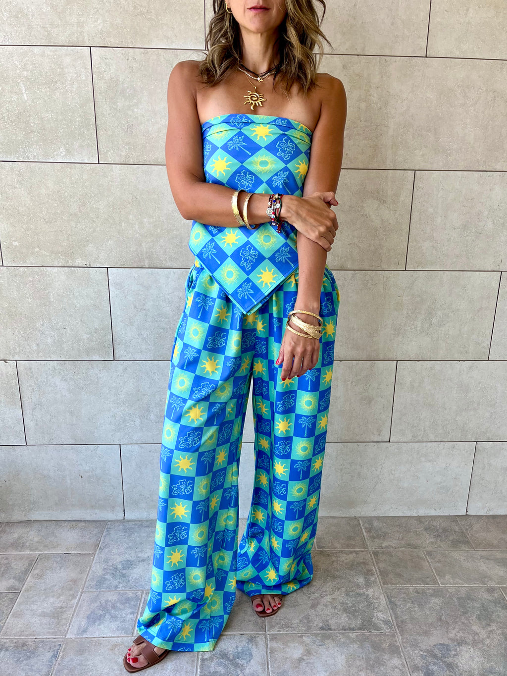 Midnight Printed Pants