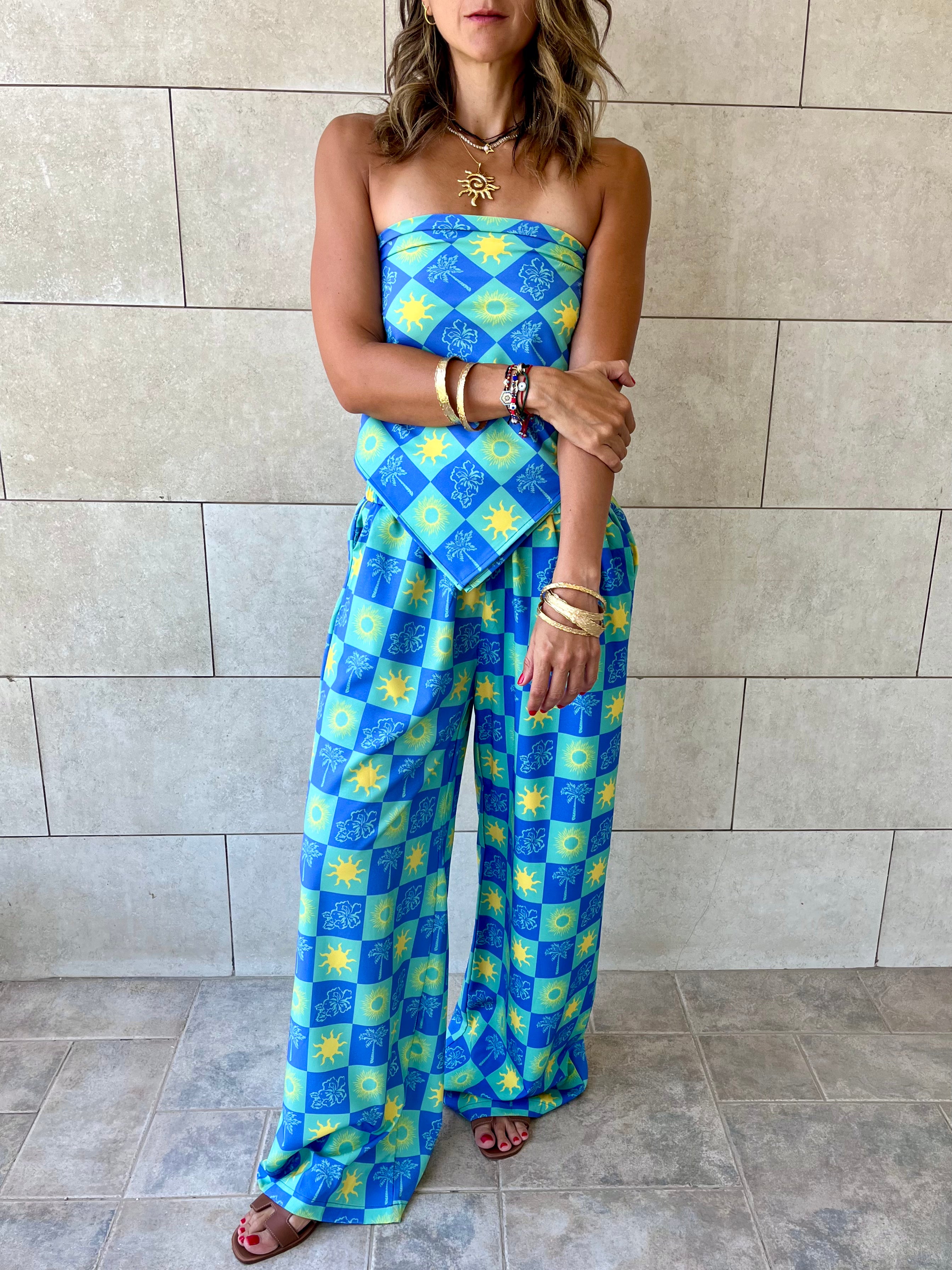 Midnight Printed Pants