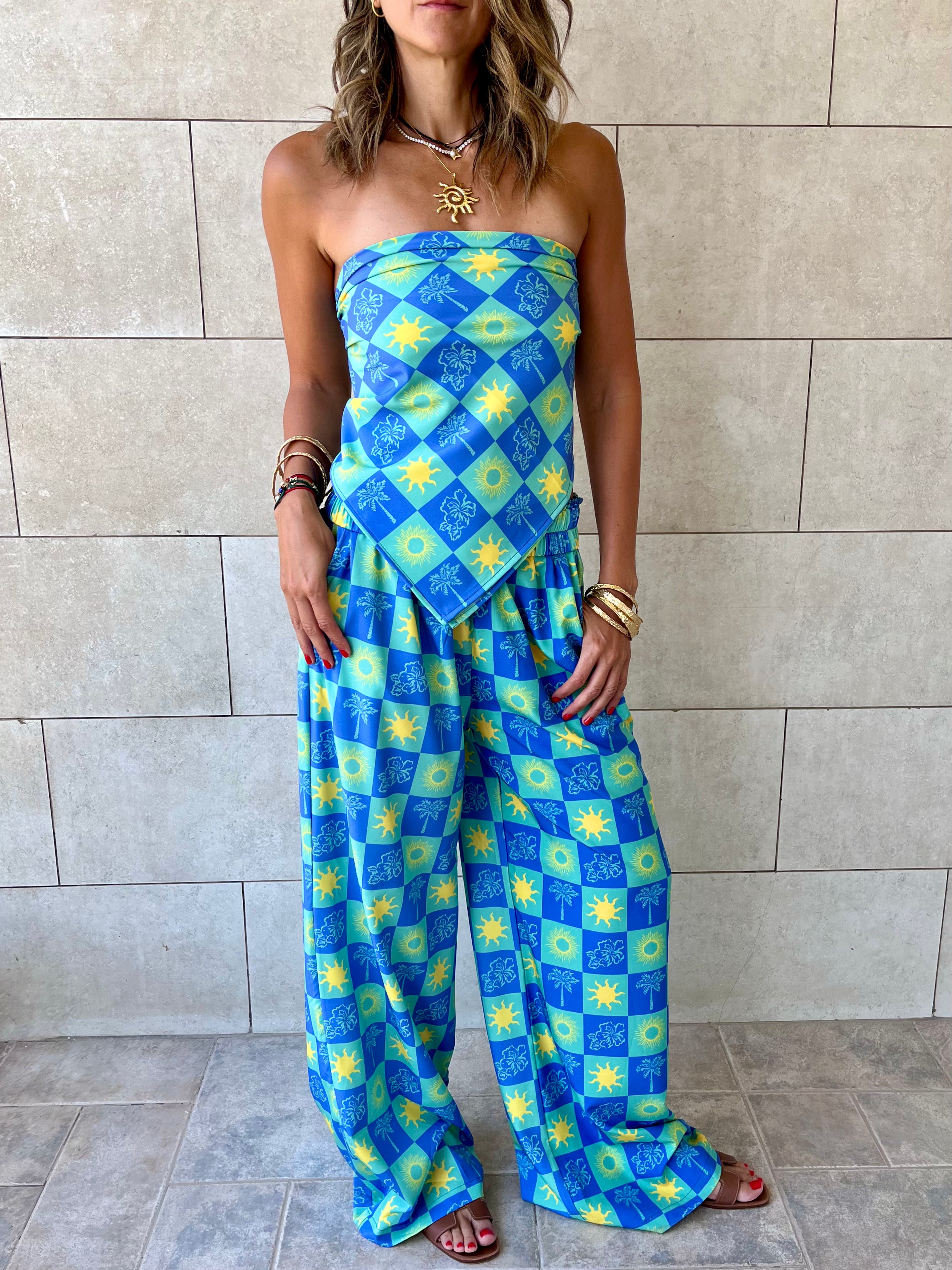 Midnight Printed Pants