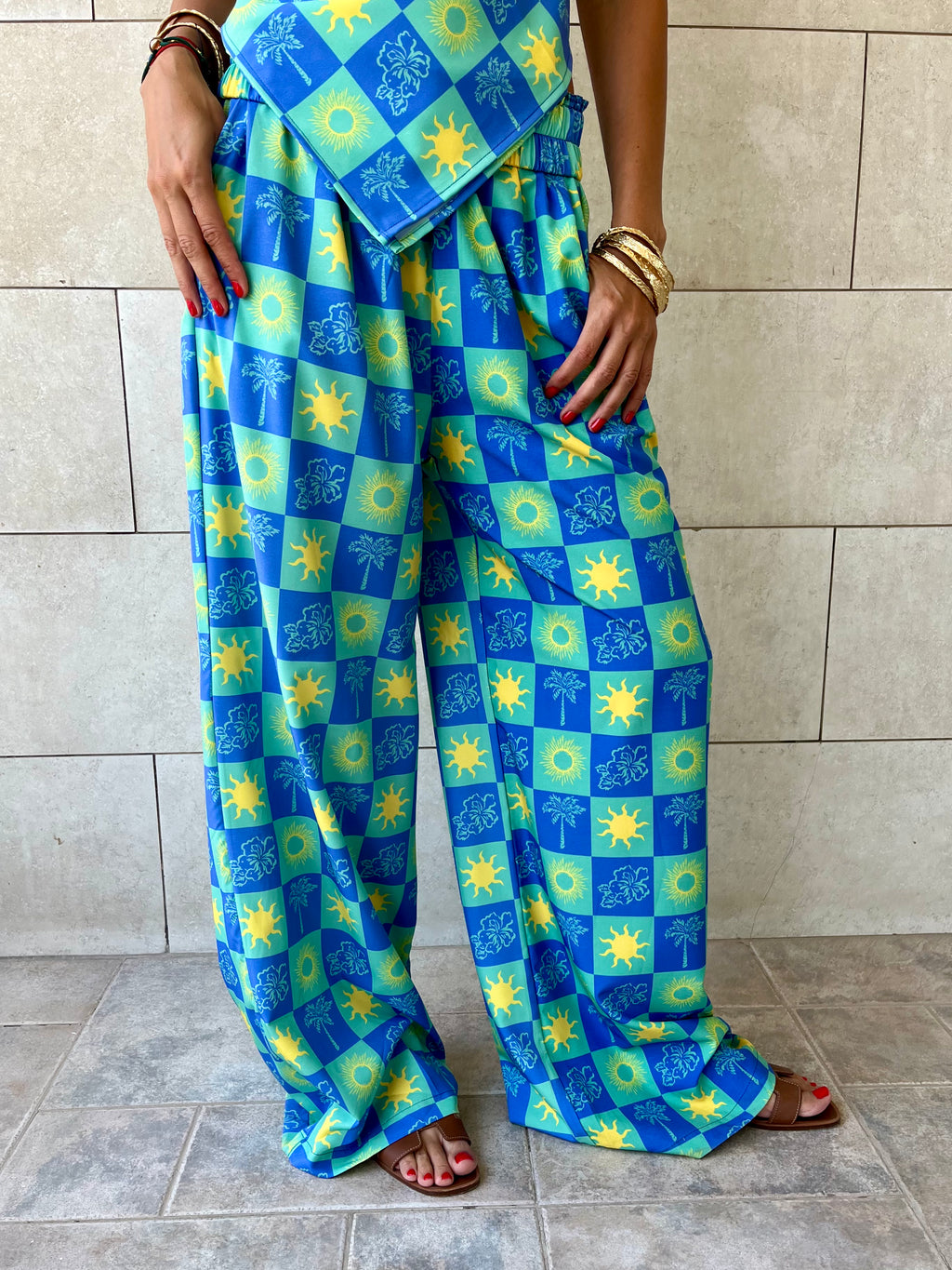 Midnight Printed Pants