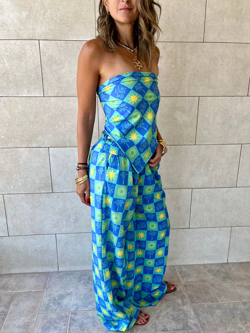 Midnight Printed Pants