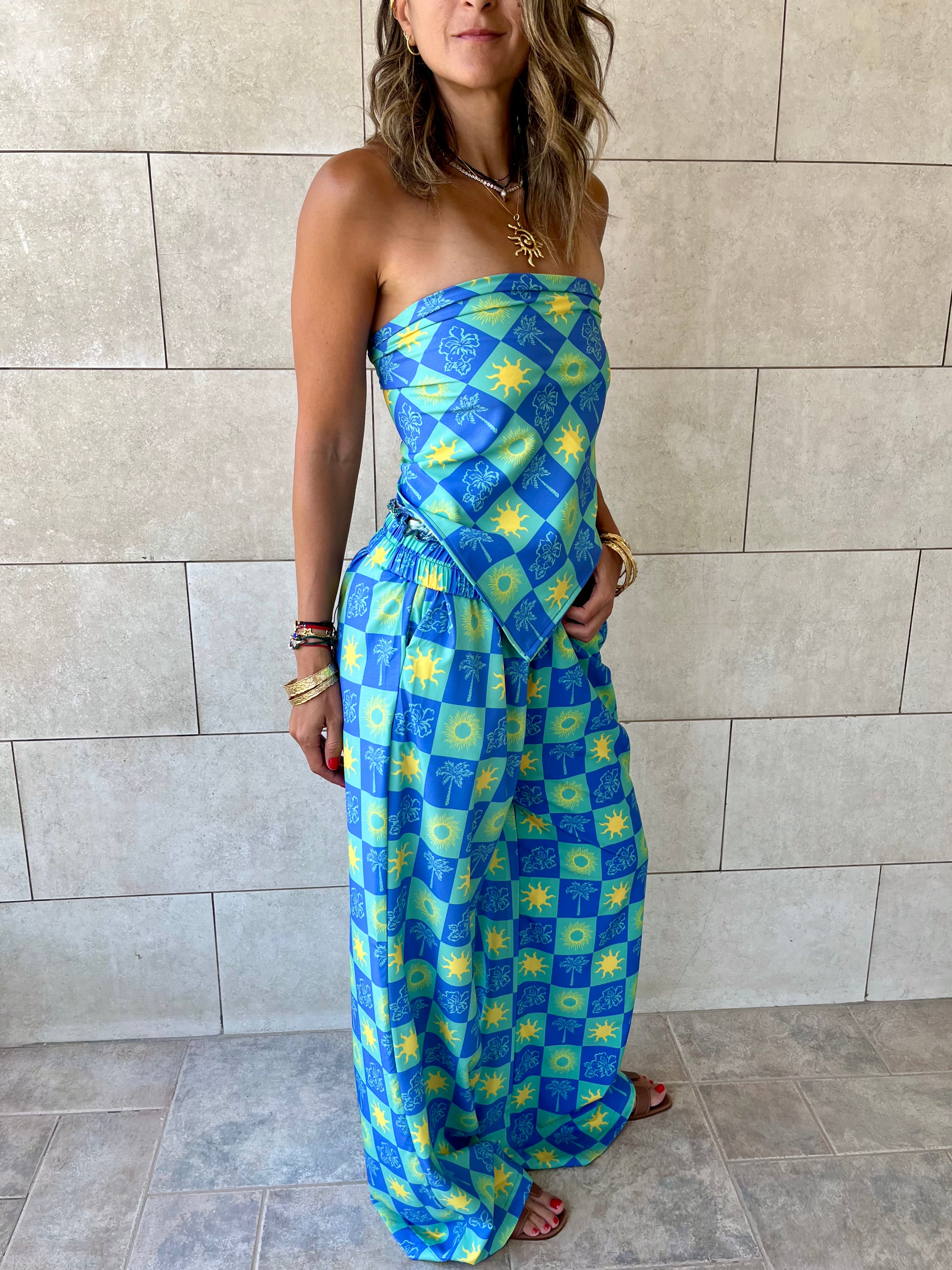 Midnight Printed Pants