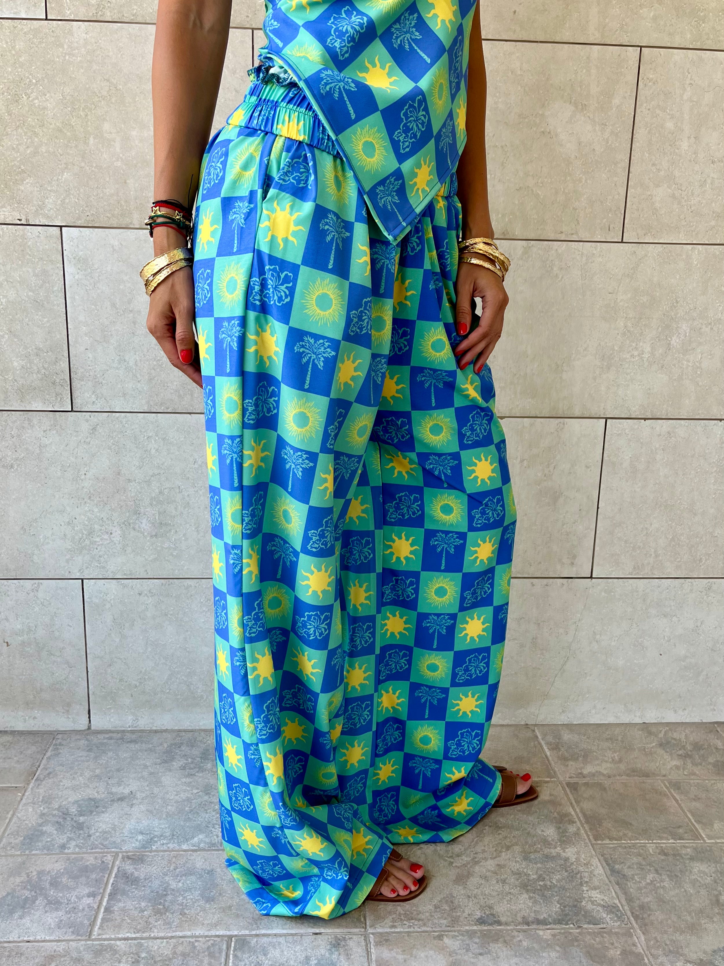 Midnight Printed Pants