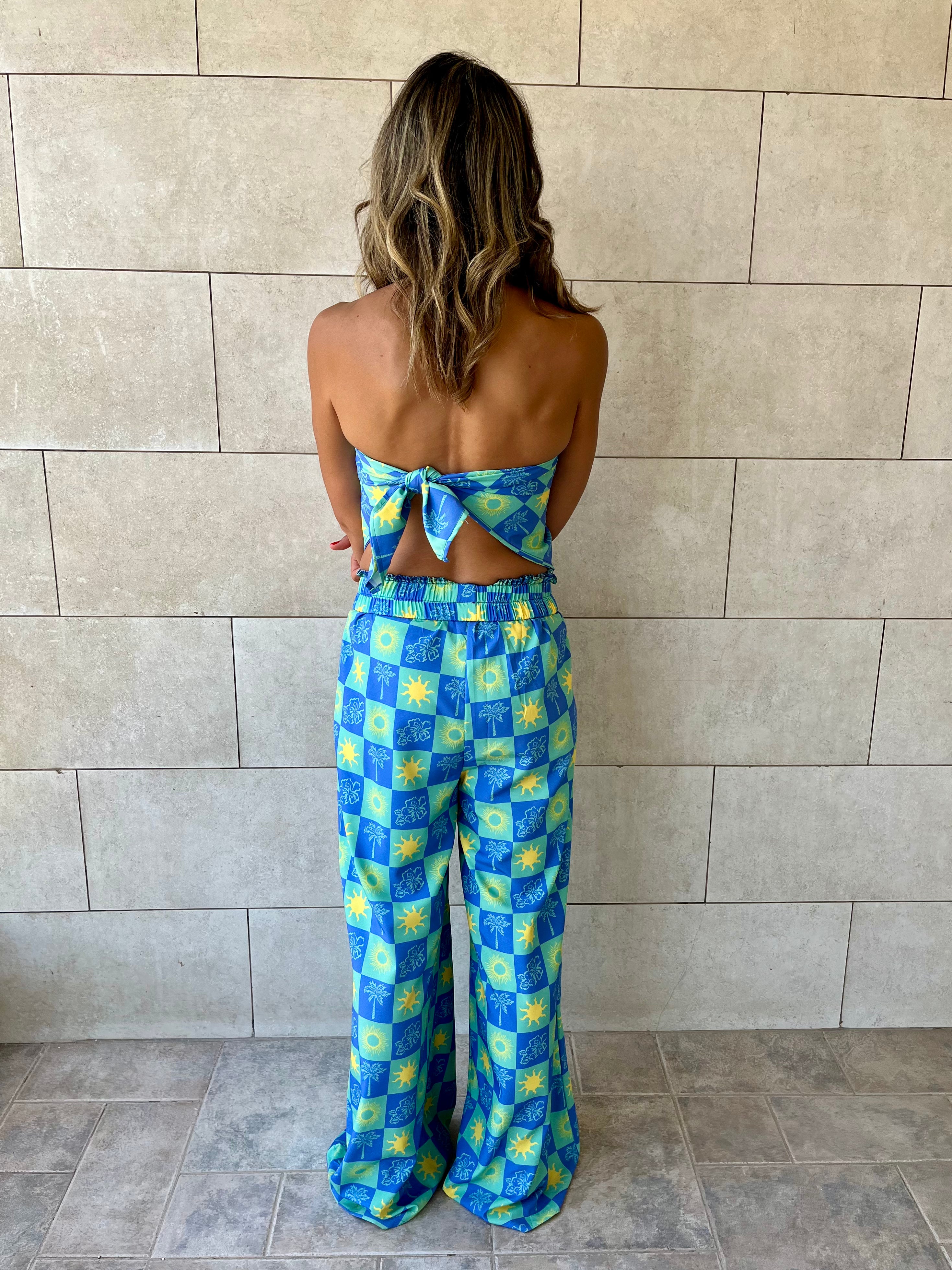 Midnight Printed Pants