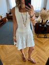 White Classic Mini Skirt