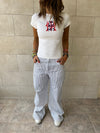 Blue Stripe Pants
