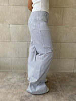Blue Stripe Pants