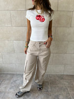 Beige Well Played Cargo Pants