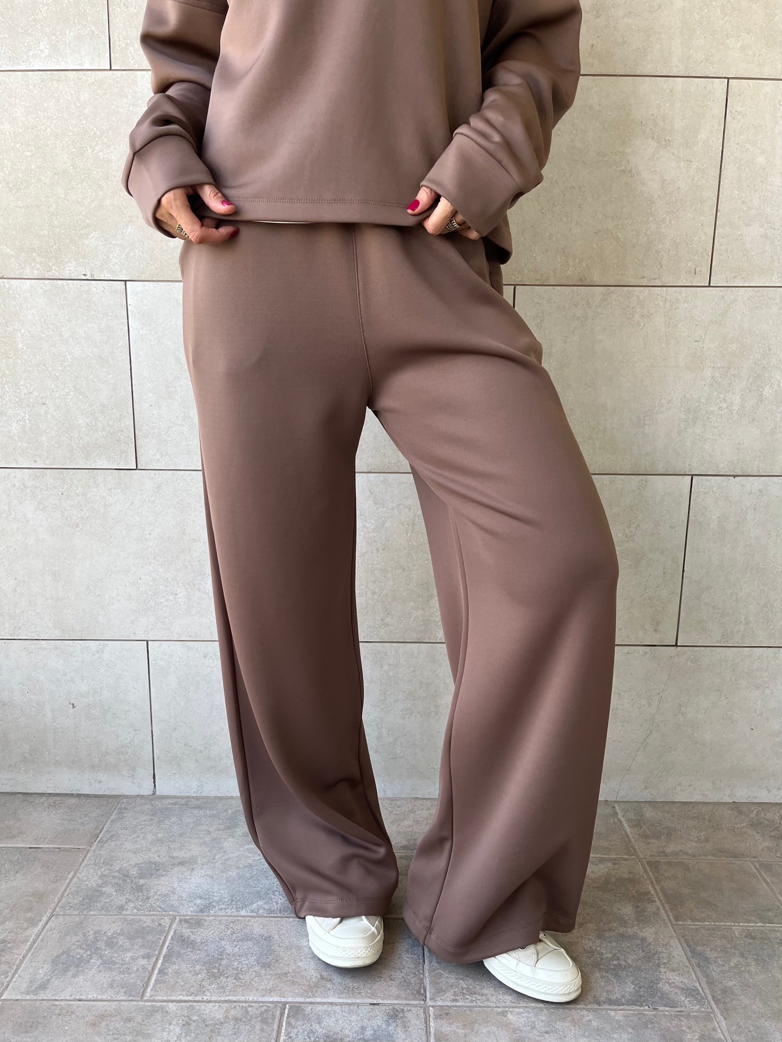Brown Scuba Flare Set