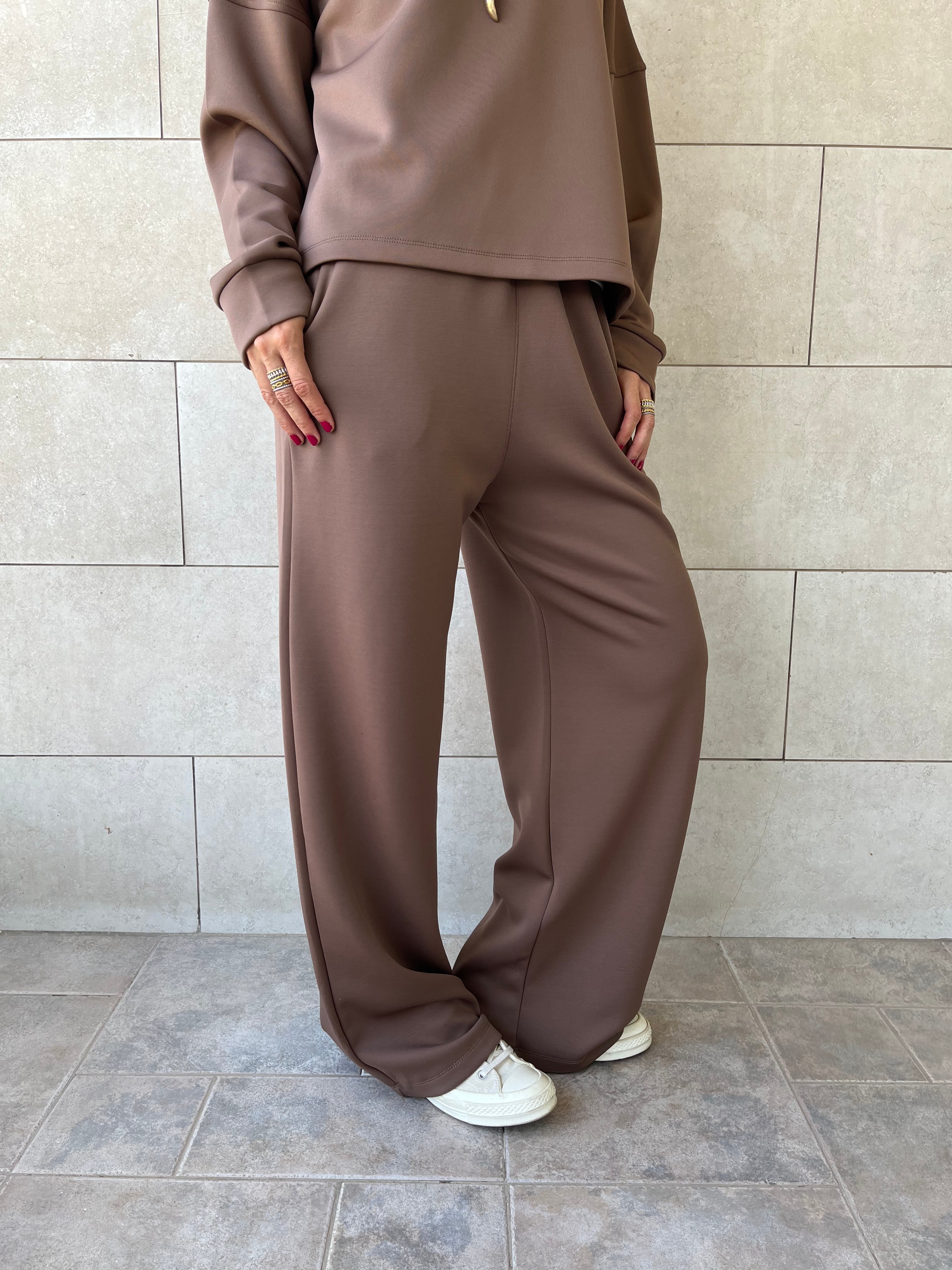 Brown Scuba Flare Set