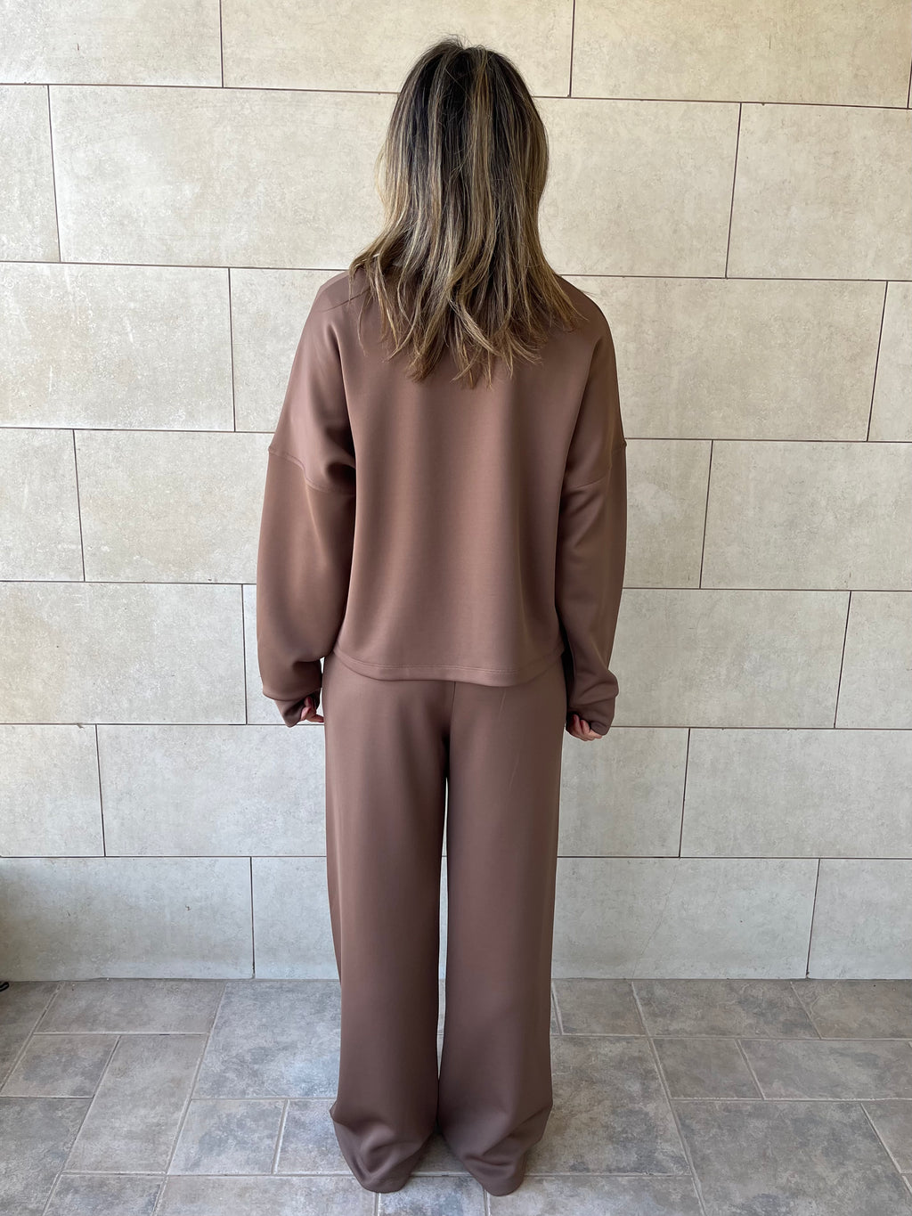 Brown Scuba Flare Set